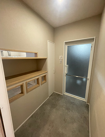 オリジナルな脱衣室